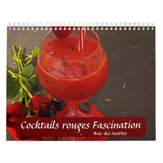 Cocktails rouges Fascination Kalender (Titelbild)