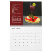 Cocktails rouges Fascination Kalender (Mär 2027)