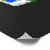 Cocktails Sand und Meeresbrise Poster (Ecke)