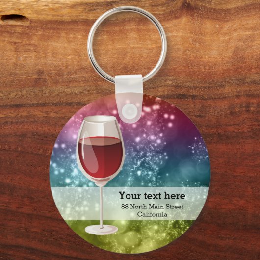 Cocktails Schlüsselanhänger (Vorderseite)