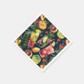 Cocktails Serviette (Ecke)
