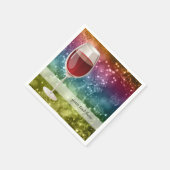 Cocktails Serviette (Ecke)