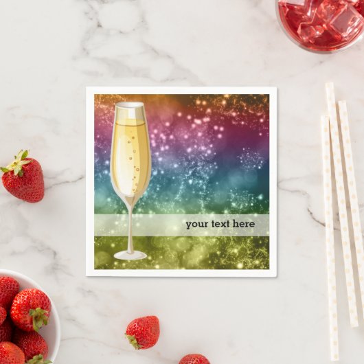 Cocktails Serviette (Beispiel)