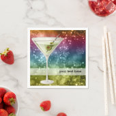 Cocktails Serviette (Beispiel)