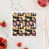 Cocktails Serviette (Beispiel)