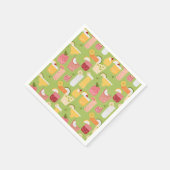 Cocktails Serviette (Ecke)