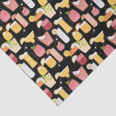 Cocktails Tissue Paper Seidenpapier (Ausschnitt)