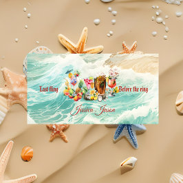 Cocktails Tropische Früchte Junggeselinnen-Abschie Strandtuch