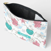 Cocktails tropischer Starfish Cocktail Name Zubehörtasche (Offen)