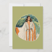 Cocktails und Cafés Einladung (Rückseite)