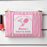Cocktails und Country Clubs Tennis Gefallen Gesche Zubehörtasche<br><div class="desc">Cocktails und Country-Clubs Letzte Swing vor dem Ring Tennis Country Club Thema Bachelorette Wochenende Party personalisiert bedruckte Beauty-Beutel Bridesmaid Geschenke Brautparty Gefallen,  Junggeselinnen-Abschied Günstige Geschenke</div>