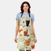 Cocktails und Gespräche Schürze (Getragen)