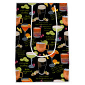 Cocktails und Kontemplation Mittlere Geschenktüte (Rückseite)