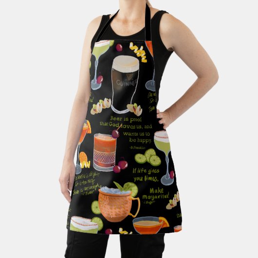 Cocktails und Kontemplation Schürze (InSitu)