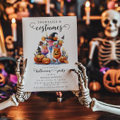 Cocktails und Kostüme Halloween-Party Einladung