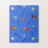 Cocktails und Party Drinks Puzzle (Vertikal)