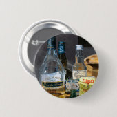 Cocktails und Senf Button (Vorne & Hinten)