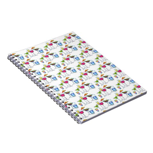 COCKTAILS UP NOTEBOOK NOTIZBLOCK (Rechte Seite)