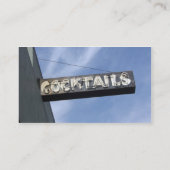 Cocktails Visitenkarte (Rückseite)