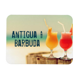 Cocktails von Antigua und Barbuda Magnet
