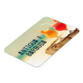 Cocktails von Antigua und Barbuda Magnet (Linke Seite)
