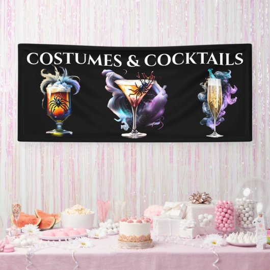 Cocktails wecken das Halloween-Party der Magie Banner (Party)