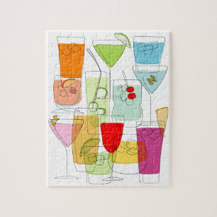 Cocktails zackig puzzle