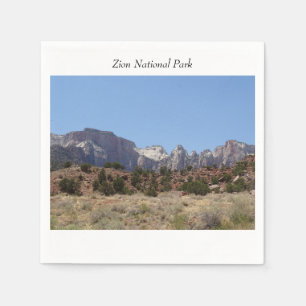 Cocktailserie des Zion National Park Serviette