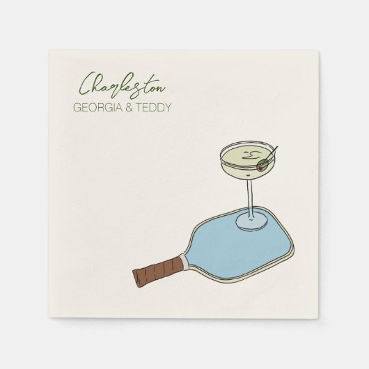 Cocktailserviette Serviette (Vorderseite)