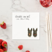 Cocktailserviette Serviette (Beispiel)