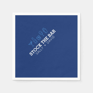 Cocktailserviette Stock The Bar Serviette