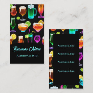 Cocktailstunde 2 visitenkarte