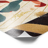 Cocktailstunde aus dem Mittelalter - Silvester Fotodruck (Ecke)