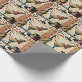 Cocktailstunde aus dem Mittelalter - Silvester Geschenkpapier (Ecke)