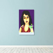 Cocktailstunde Leinwanddruck (Insitu (Holzboden))