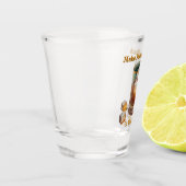 Cocktailstunde machen mich zu einem Schotten auf d Schnapsglas (Links)