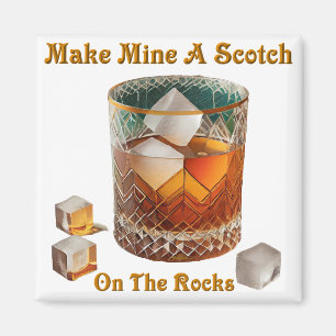 Cocktailstunde Machen Sie Meinen Zu Einem Scotch O Magnet