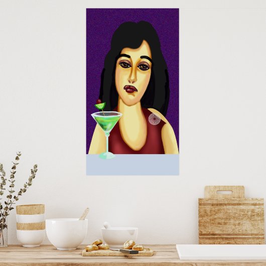 Cocktailstunde Poster (Küche)