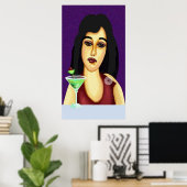 Cocktailstunde Poster (Heimbüro)