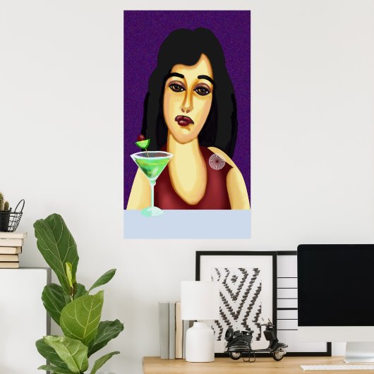 Cocktailstunde Poster (Heimbüro)