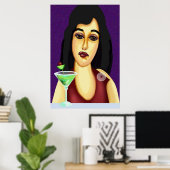 Cocktailstunde Poster (Heimbüro)