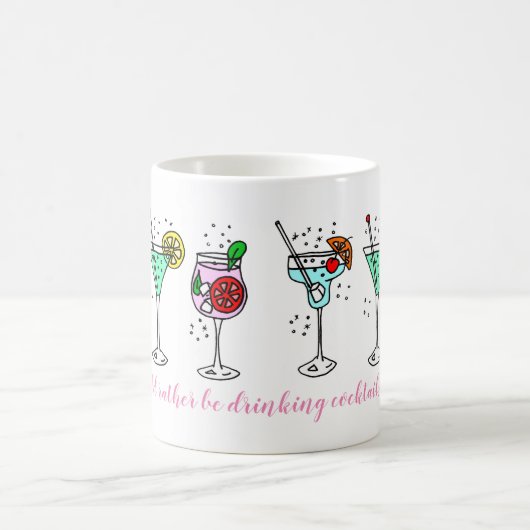 Cocktailzeit Kaffeetasse (Mittel)