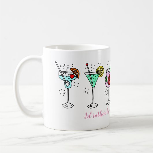 Cocktailzeit Kaffeetasse (Links)