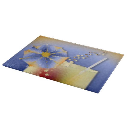 Cocktailzeit Schneidebrett (Ecke)