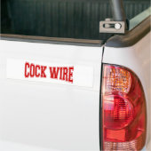 COCKWIRE AUTOAUFKLEBER (Auf Lkw)