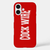 COCKWIRE Case-Mate iPhone HÜLLE (Rückseite)