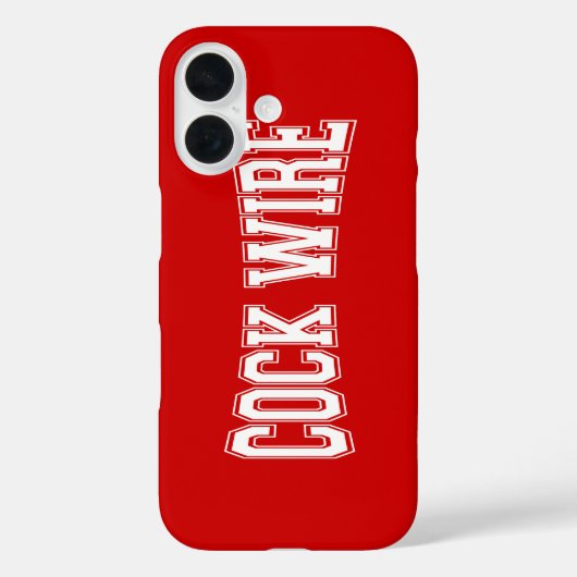 COCKWIRE Case-Mate iPhone HÜLLE (Rückseite)