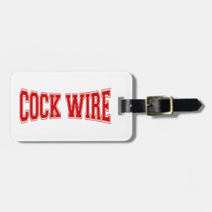 COCKWIRE GEPÄCKANHÄNGER