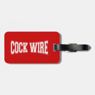 COCKWIRE GEPÄCKANHÄNGER