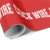 COCKWIRE GESCHENKPAPIER (Rolleneckpunkt)